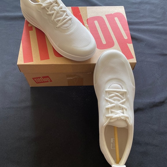 FITFLOP F-Sporty Ombre Womens Sneaker, Urban White, Size 7.5, NEW - Picture 4 of 8